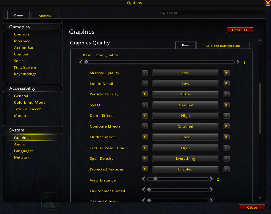 Graphics Settings 2