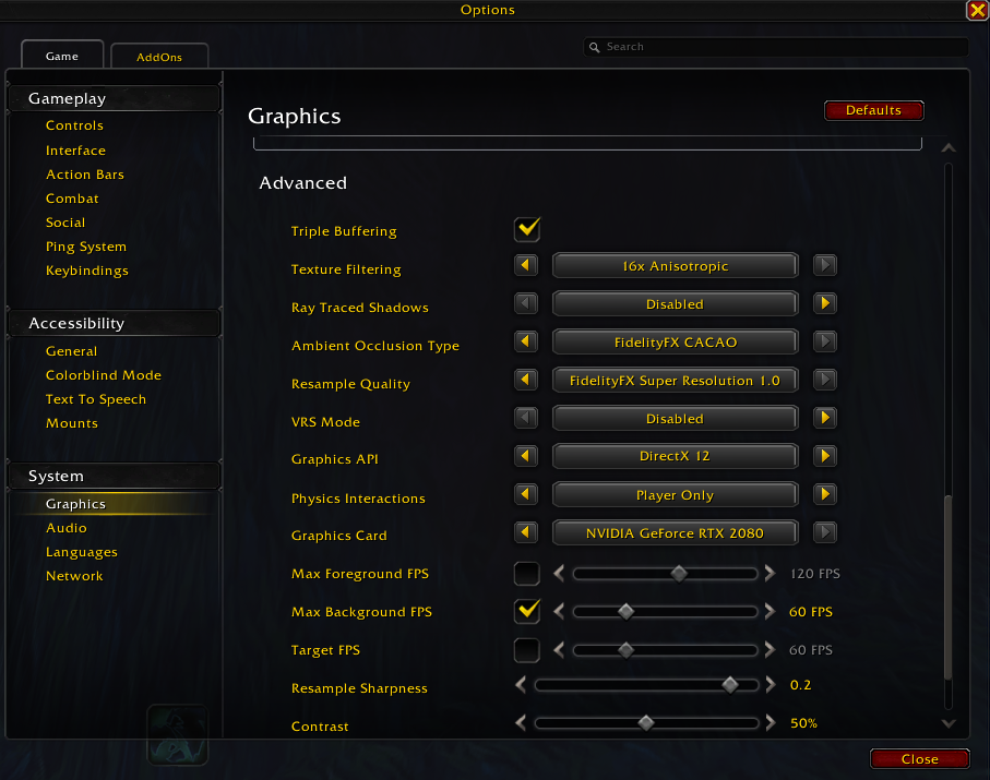 Graphics Settings 3